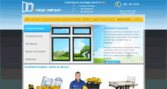 Desktop Screenshot of kozijncompany.nl